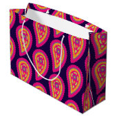 Colorful Paisley Groot Cadeauzakje (Achterkant Gekanteld)