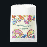 Colorful Paisley Kids Birthday Party Bedankzakje<br><div class="desc">Deze kleurrijke paisley kids verjaardagsfeestje ontwerp is geweldig voor een Marokkaans thema of gewoon een kleurrijke look voor de zomer!</div>