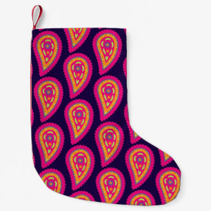 Colorful Paisley Kleine Kerstsok