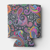 Colorful Paisley, Paisley Pattern, Persian Paisley Blikjeskoeler (Achterkant)