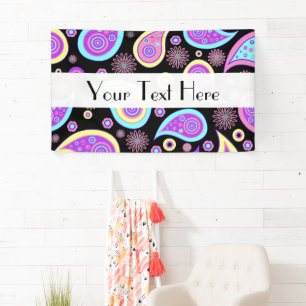 Colorful Paisley, Paisley Pattern, Persian Paisley Spandoek