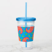 Colorful Paisley Pattern Acryl Drinkbeker (Voorkant)