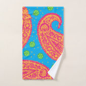 Colorful Paisley Pattern Bad Handdoek (Handdoek)