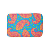 Colorful Paisley Pattern Badmat (Voorkant)