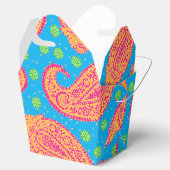 Colorful Paisley Pattern Bedankdoosjes (Geopend)