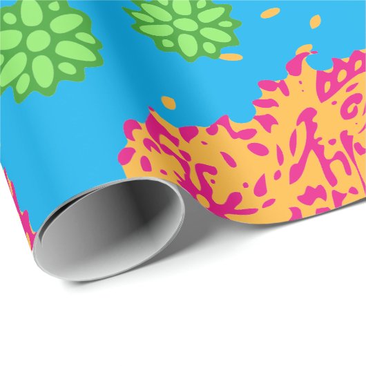 Colorful Paisley Pattern Cadeaupapier (Rol Hoek)