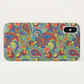 Colorful  Paisley Pattern Case-Mate iPhone Case (Achterkant (horizontaal))