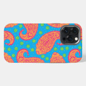 Colorful Paisley Pattern iPhone Case Hoesje (Achterkant horizontaal)