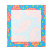 Colorful Paisley Pattern Notitieblok (Voorkant)