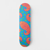 Colorful Paisley Pattern Persoonlijk Skateboard (Voorkant)