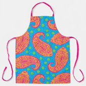 Colorful Paisley Pattern Schort (Voorkant)