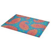 Colorful Paisley Pattern Snijplank (Hoek)