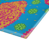 Colorful Paisley Pattern Snijplank (Hoek)