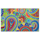 Colorful Paisley Pattern Stof (Fat Quarter)