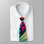 Colorful Paisley Pattern Stropdas (Gebonden)
