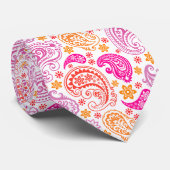 Colorful  Paisley Pattern Stropdas (Opgerold)