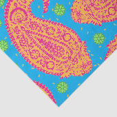 Colorful Paisley Pattern Tissuepapier (Detail)