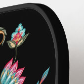 Colorful Paisley Personalized Pickleball Paddle (Links Detail)