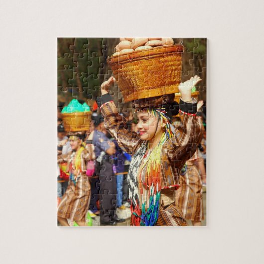 Colorful Panagbenga Festival in Baguio Legpuzzel (Verticaal)