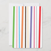 Colorful Panels kerstboom Whimsical Holiday Kaart (Achterkant)