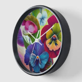 Colorful Pansies - AI ART (Hoek)