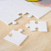 Colorful Pansies en Butterflies Puzzle Legpuzzel (Zijkant)