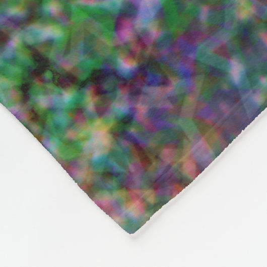 Colorful Panther Chameleon Blanket Fleece Deken (Hoek)