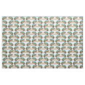 Colorful Panther Chameleon Fabric Stof (Fat Quarter)