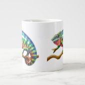 Colorful Panther Chameleon Jumbo Mok (Voorkant)