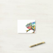 Colorful Panther Chameleon Post-it® Notes (Op bureau)