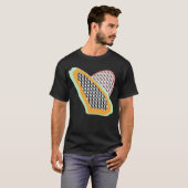 Colorful Papaya en Dragonfruit Summer T-shirt (Voorkant volledig)