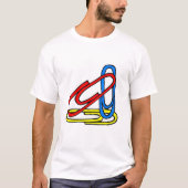 Colorful Paperclips T-shirt (Voorkant)