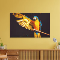 Colorful Parakeet Bird