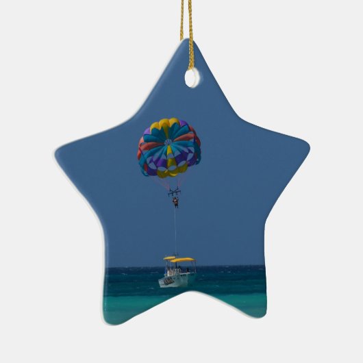 Colorful Parasailing Keramisch Ornament (Rechts)