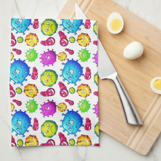 Colorful Pareltjes Patroon Theedoek (Quarter Fold)