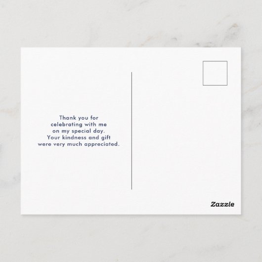 Colorful Parisian Macarons Pattern Birthday Bedank Briefkaart (Achterkant)