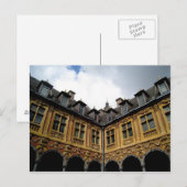 Colorful Parisian Windows Briefkaart (Voorkant / Achterkant)