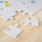 Colorful Parrot Abstrac Legpuzzel (Zijkant)