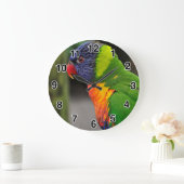 Colorful Parrot Clock Grote Klok (Huis)