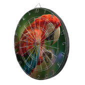 Colorful Parrot Dartbord (Voorkant Rechts)