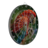 Colorful Parrot Dartbord (Voorkant Links)