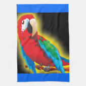 Colorful Parrot Kitchen Towel Theedoek (Verticaal)