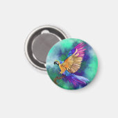 Colorful Parrot Magnet (Voorkant / Achterkant)