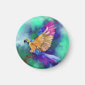 Colorful Parrot Magnet (Voorkant)