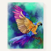 Colorful Parrot Notitieboek (Voorkant)