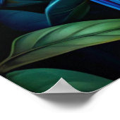 Colorful Parrot Poster (Hoek)