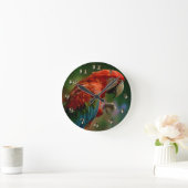 Colorful Parrot Ronde Klok (Huis)