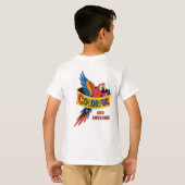 Colorful Parrot T-shirt (Achterkant volledig)