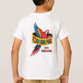 Colorful Parrot T-shirt (Achterkant)
