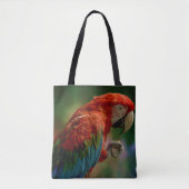 Colorful Parrot Tote Bag (Voorkant)